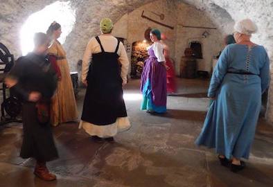 Medieval dancing